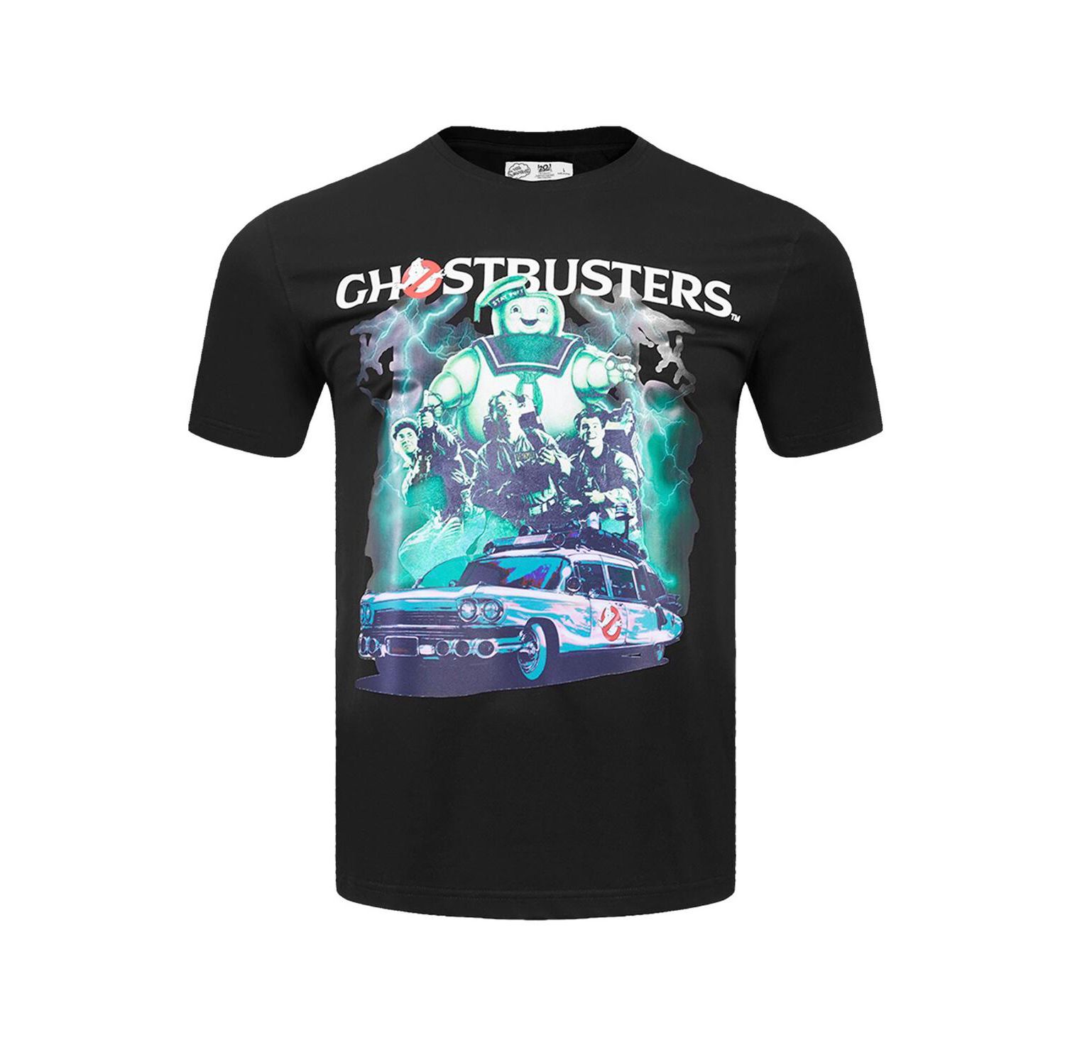 Men's and Women's Black Ghostbusters Monsters T-Shirt