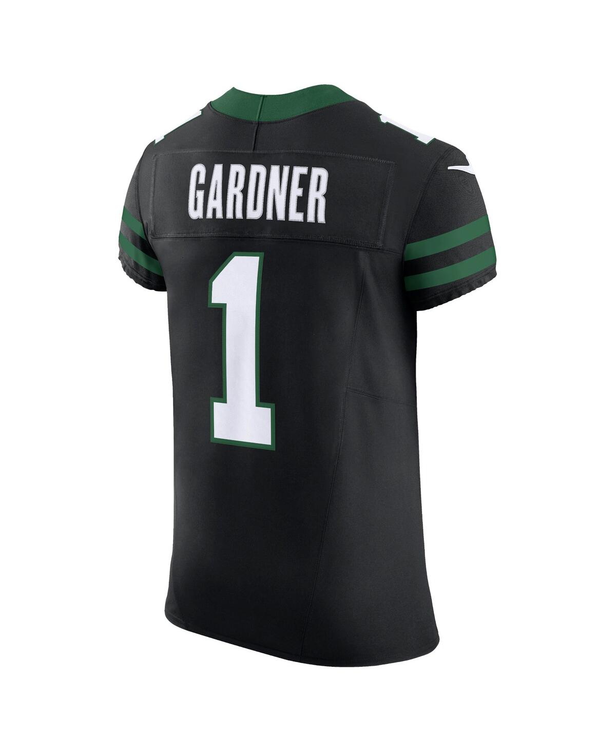 Nike Men's Ahmad Sauce Gardner LegacyNew York Jets Alternate Vapor F.u.s.e. Elite Jersey - Black