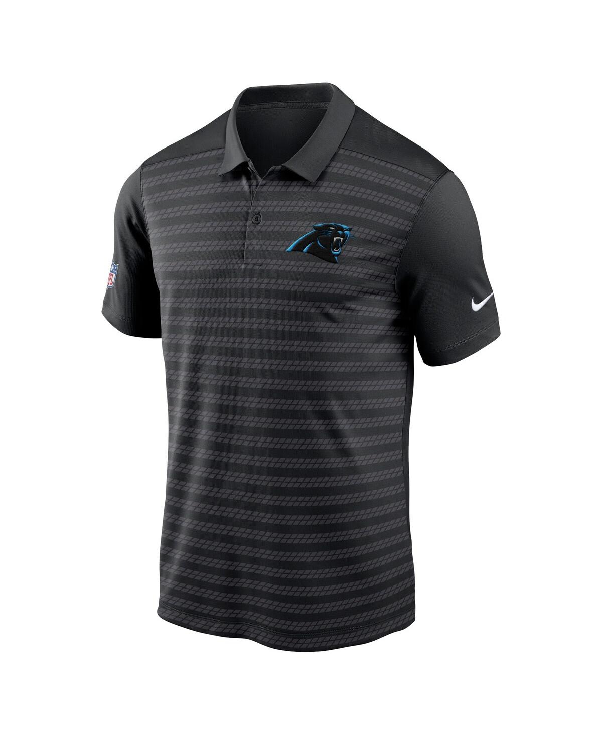 Nike Men'sCarolina Panthers 2024 Sideline Victory Performance Polo - Black