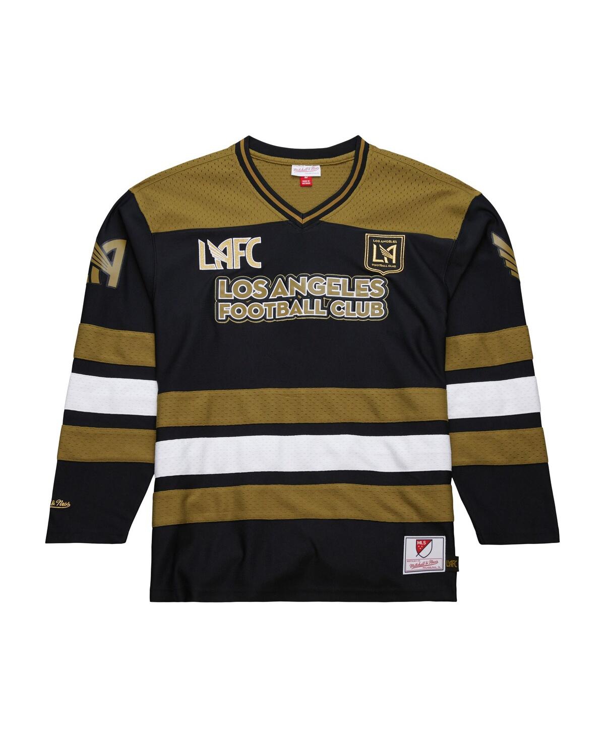Mitchell & Ness Men'sLafc Stateside V-Neck Long Sleeve Jersey - Gold