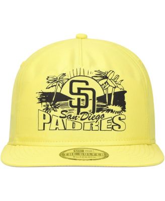 Men's Yellow San Diego Padres Neon Golfer Snapback Hat
