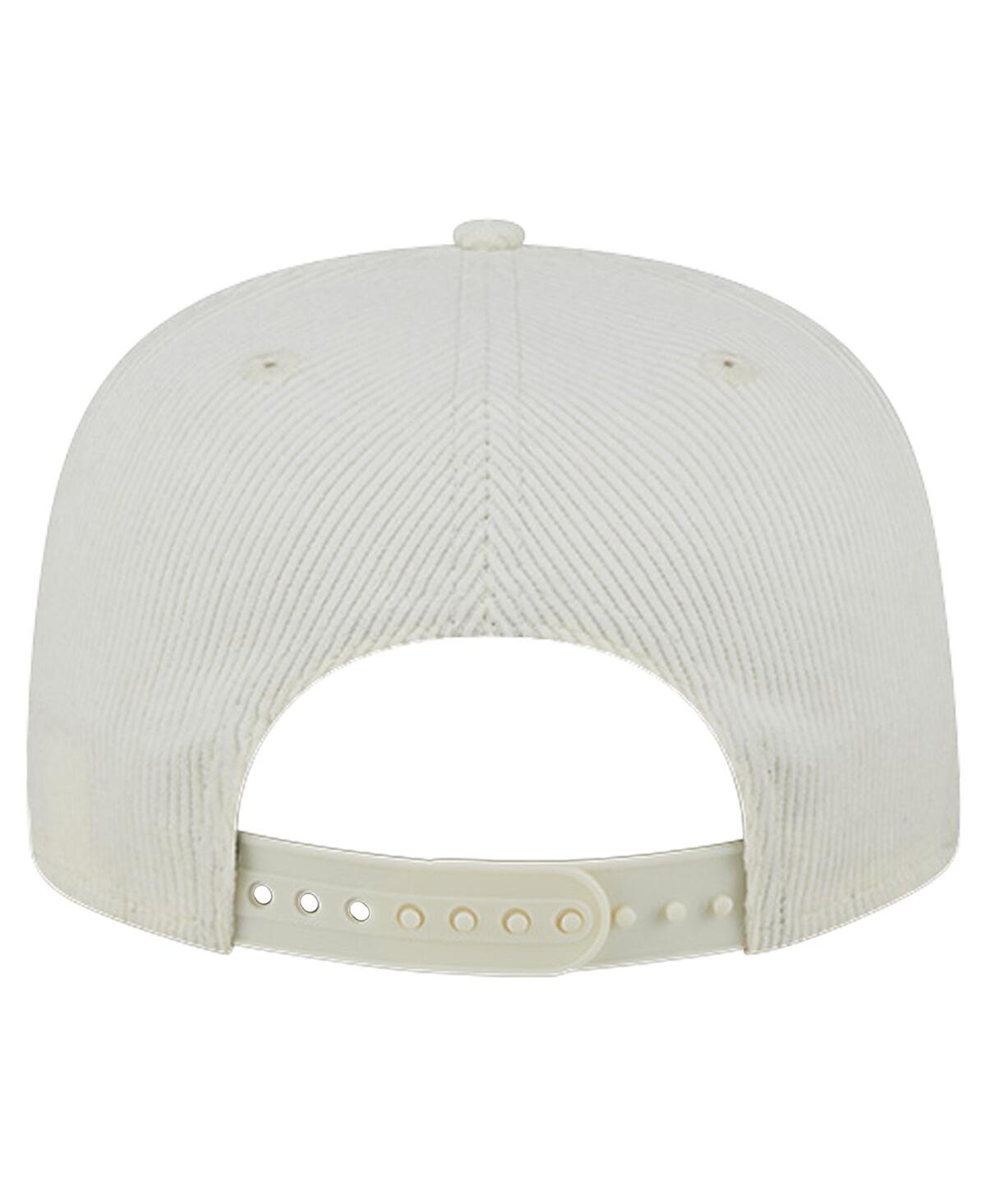 New Era Men's White Austin Fc Throwback Corduroy Golfer Adjustable Hat In White