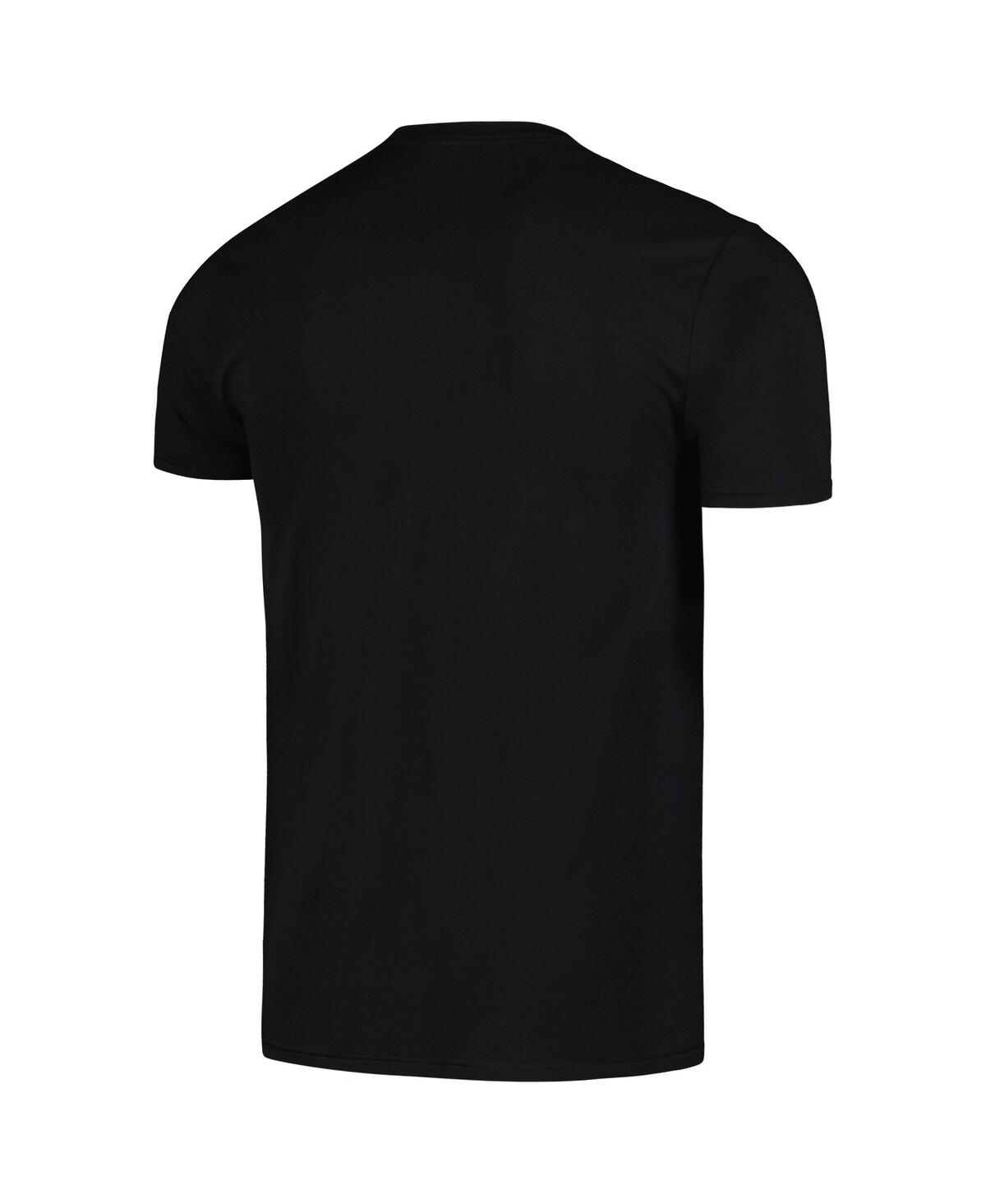 Mitchell & Ness Men's Wayne Gretzky Black Los Angeles Kings Big Face T-shirt In Black