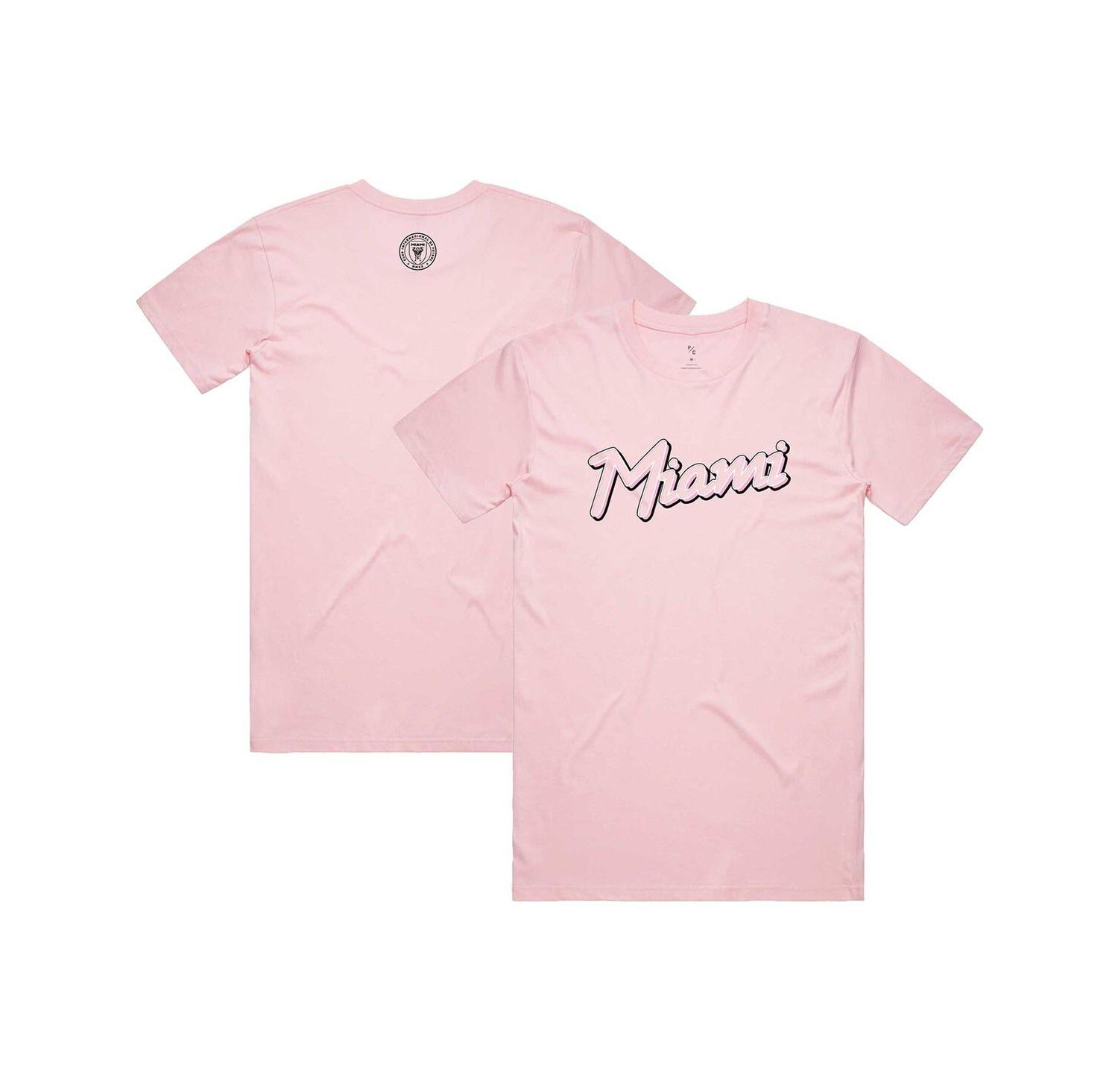 Men's and Women's Pink Inter Miami CF Vice Essentials T-Shirt