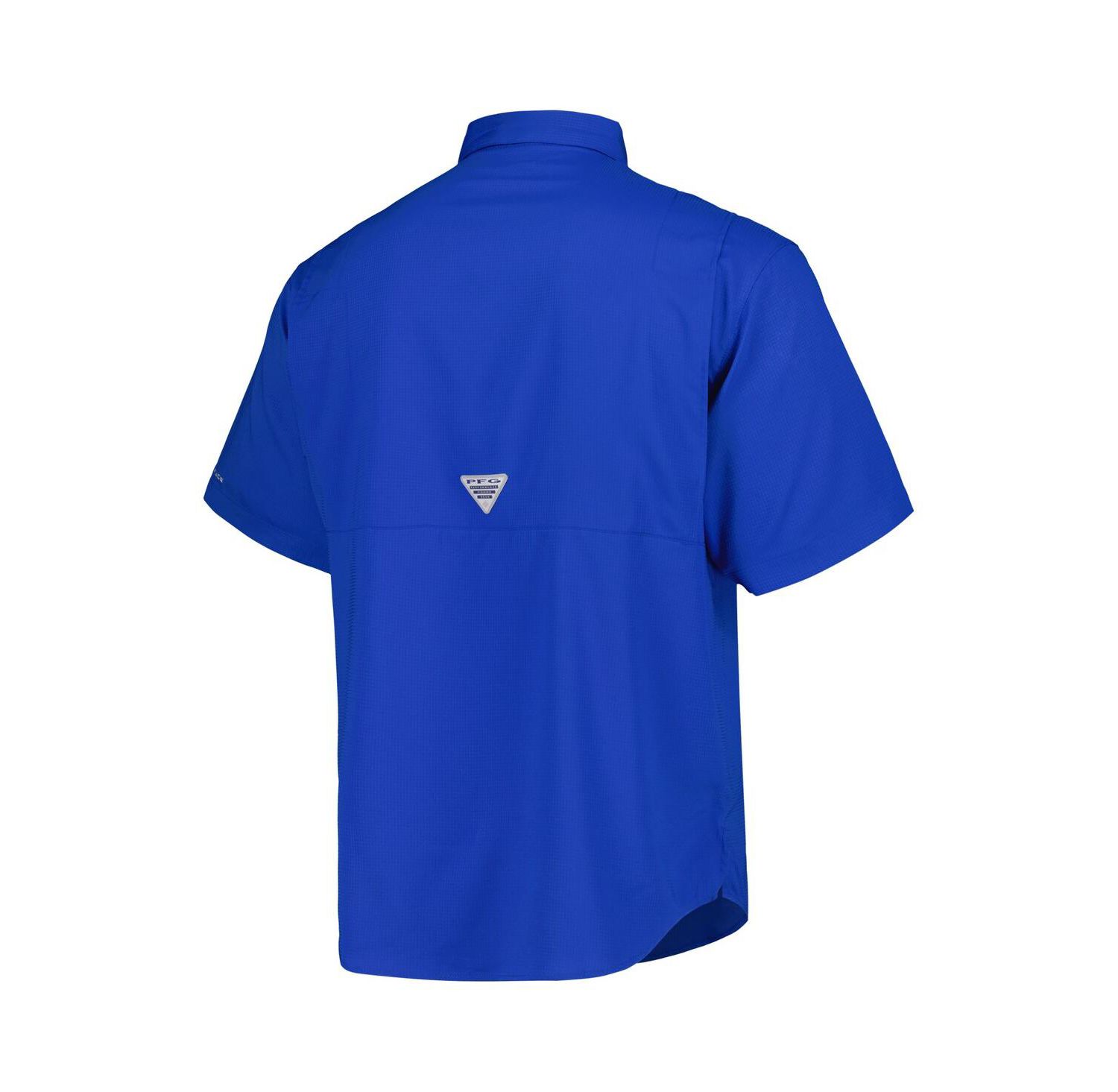 Men's Royal Texas Rangers Tamiami Omni-Shade Button-Down Shirt
