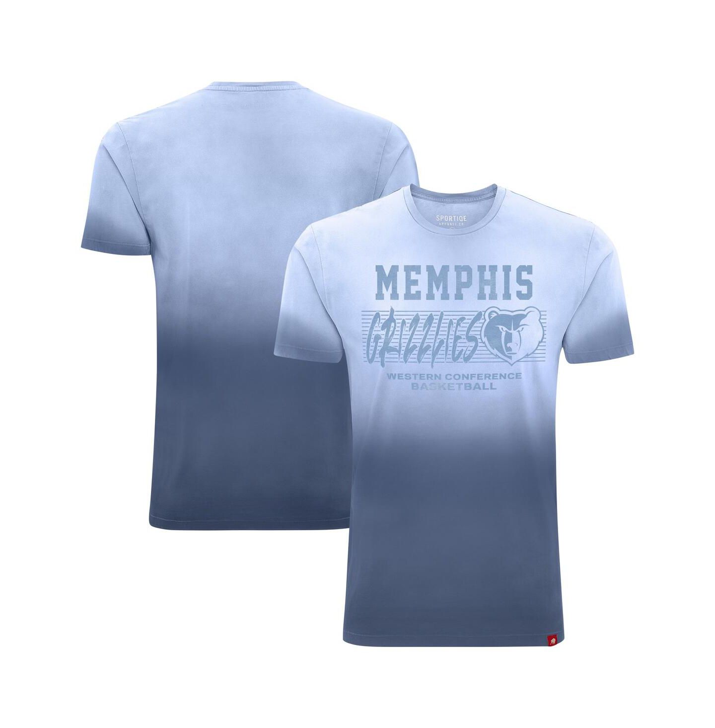 Футболка Sportiqe Navy Memphis Grizzlies Bingham Sun-Fade — фото 1