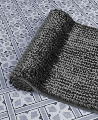 Butter Chenille Bath Mat, 17" x 24"