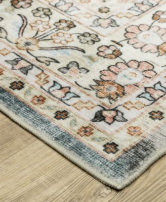 Sumter Washable SUM07 3'6x5'6 Area Rug
