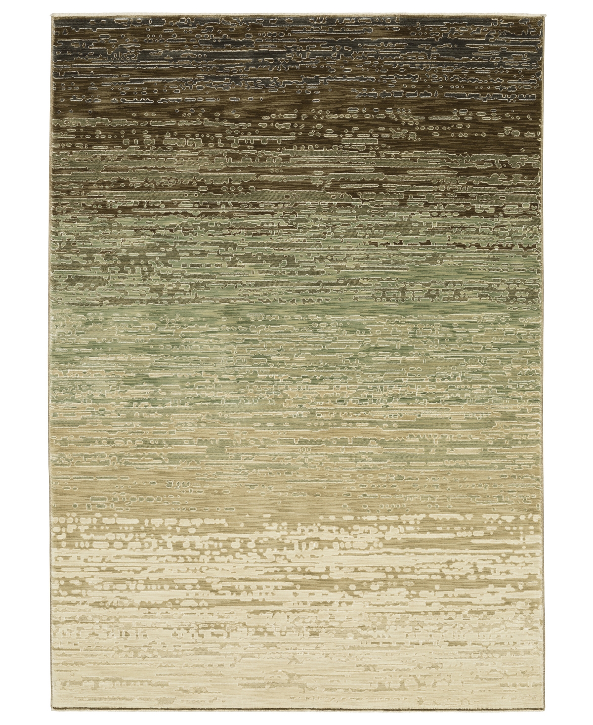 Oriental Weavers Reed Re09a 2'3x7'6 Runner Area Rug In Green