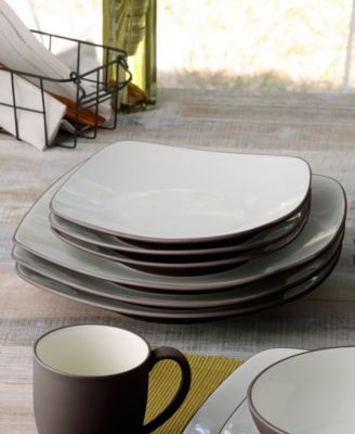 Colorwave Square Dinner Plates, Set of 4