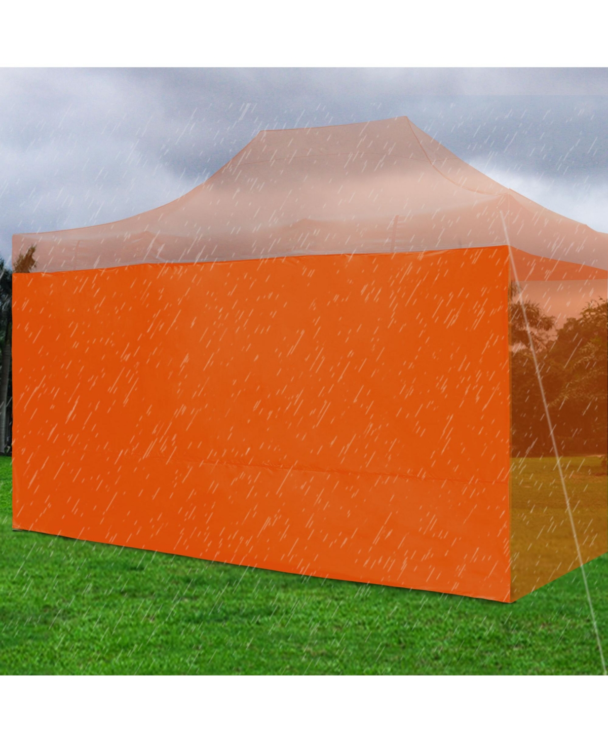 Instahibit 1 Pack Side Wall for 10x15 Ft Ez Pop Up Canopy Tent UV50+ Garden Sun