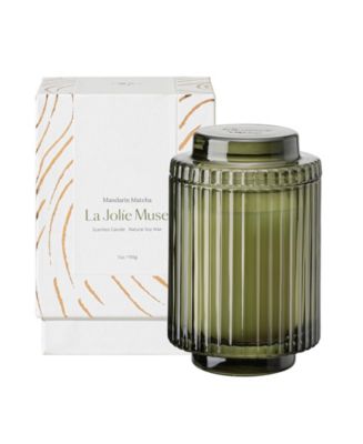 La Jolie Muse Amélie Candle, Mandarin Matcha, 7 oz - Macy's