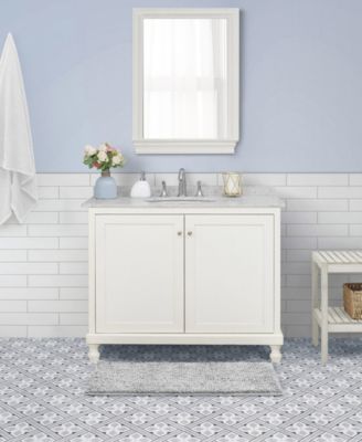 Butter Chenille Bath Mat, 20" x 34"