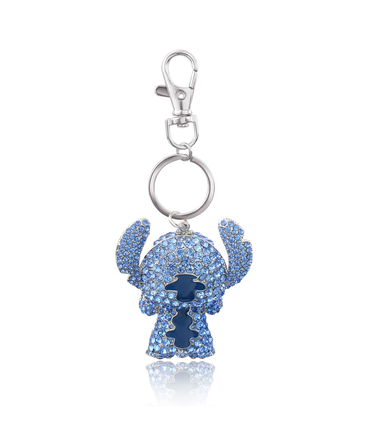 Брелок Disney Stitch Pave 3D Bling Keychain - Bag Charm, Backpack Accessories, Travel Collectible Gift Keychains — фото 7