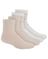 Charter Club Women's 2-Pk. Holiday Fuzzy Butter Socks, Created for Macy's - Simple Fairisle