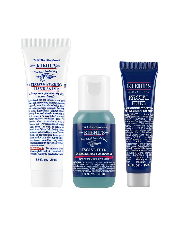 Kiehl's Since 1851 FREE 3Pc. gift with any 65 Kiehl's purchase Macy's