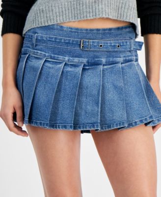 Madden Girl Juniors' Pleated Mini Skirt - Macy's Madden Girl Juniors' Pleated Mini Skirt - Macy's