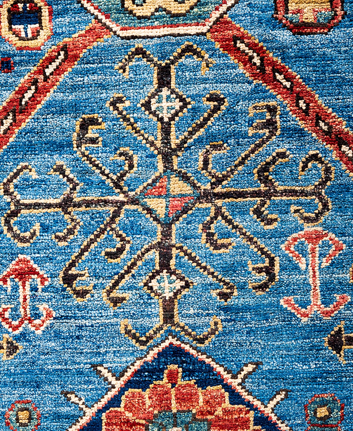 Adorn Hand Woven Rugs Serapi 9'1"x12'3" Area Rug In Light Blue