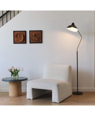 Swoop 69" LED Reading Floor Lamp with Adjustable Shade