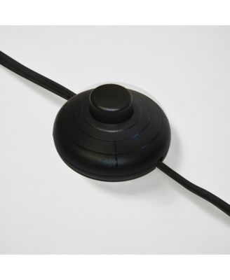 Mason 81" LED Contemporary Arc Floor Lamp with Marble Base, Bulb Included