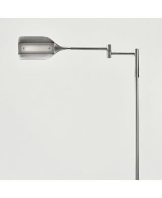 Leaf  Modern Pharmacy Reading LED Floor Lamp with Adjustable Neck (53")