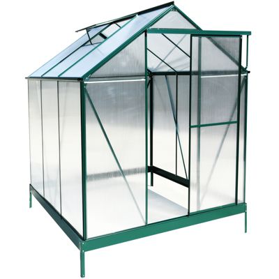 Premium Aluminum Greenhouse for Plant Growth & Ventilation