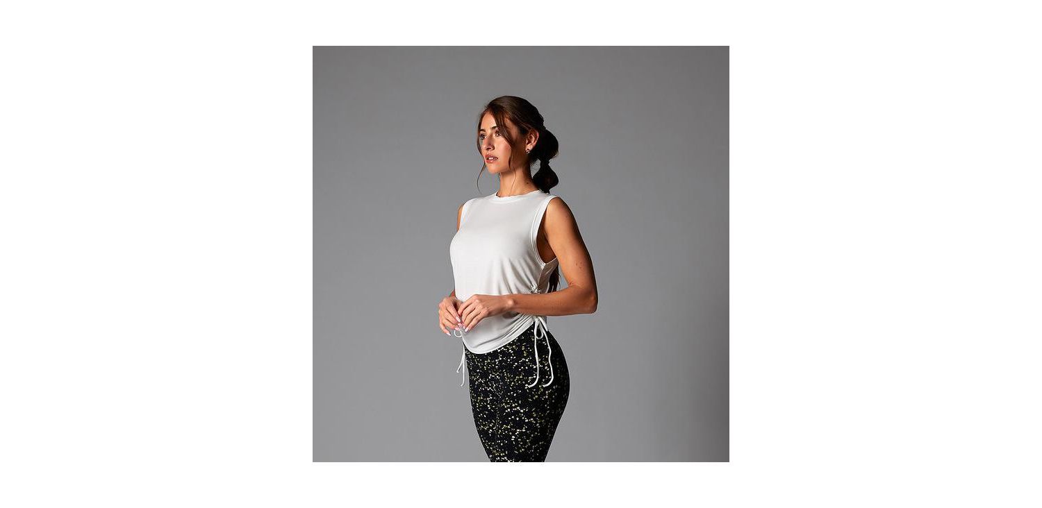 Women's Crop Side Tie Tank