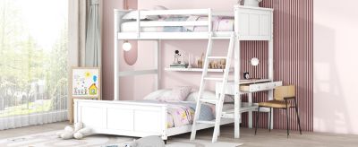 Twin Over Full Bunk Bed With