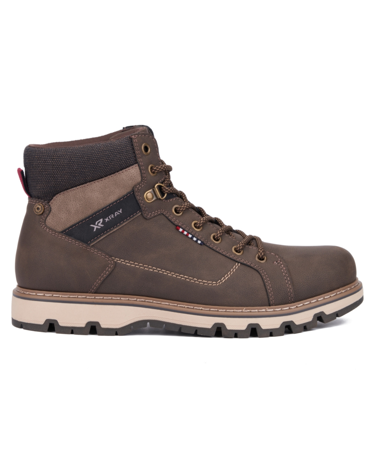 X-ray Footwear Men's Caden Combat Boots In Chocolate