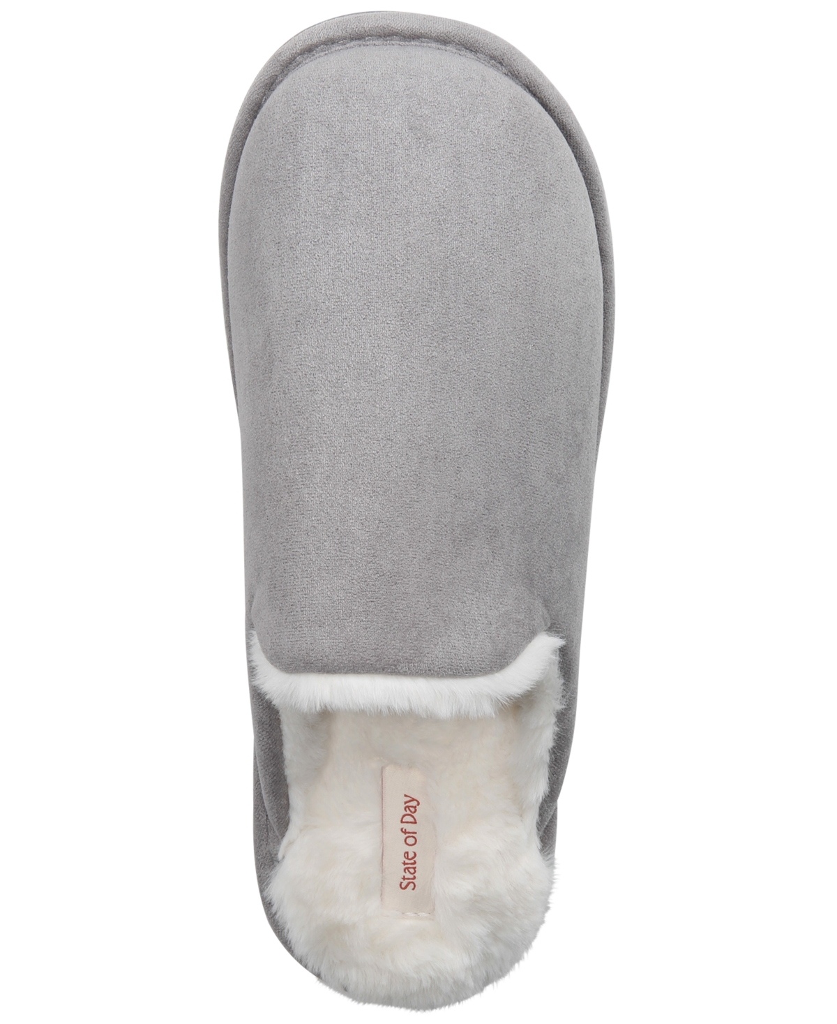 State of Day Women's Boxed Faux-Suede Slippers, Created for Macy's