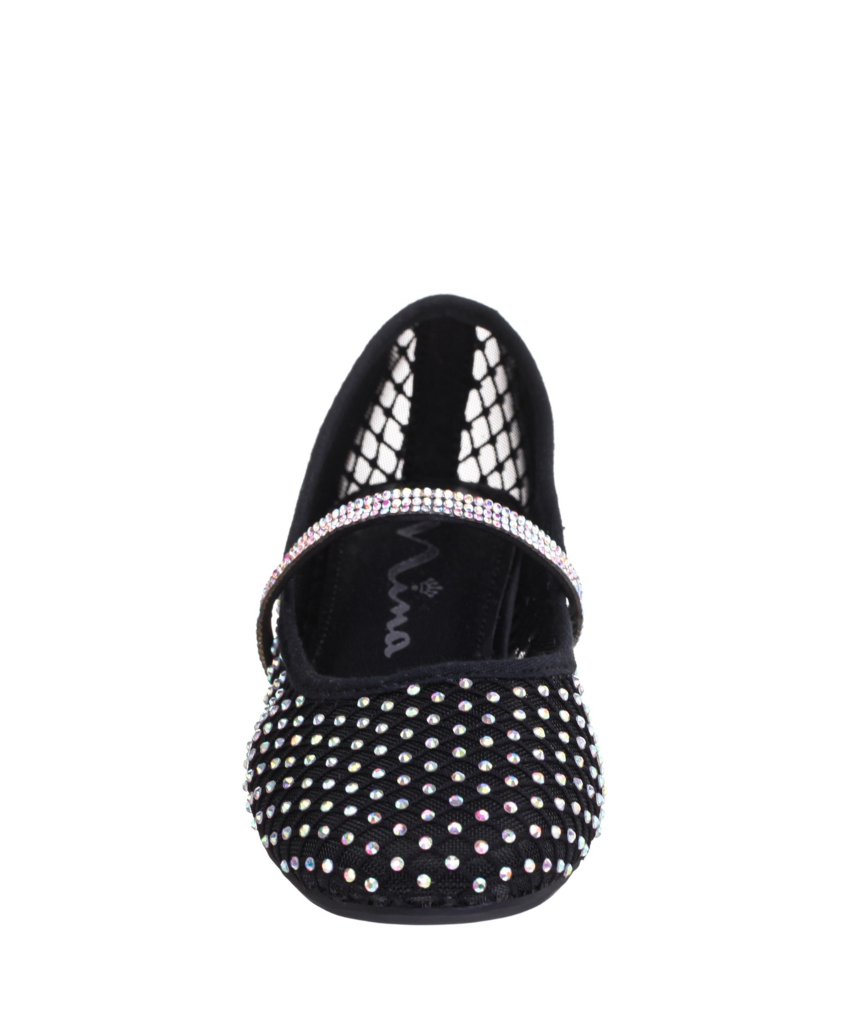 Nina Big Girls Jessa Fashion Ballet Flat In Black
