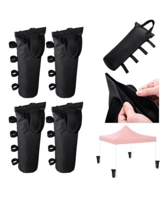 4 Pcs Weight Sand Bag for Pop Up Canopy Tent Gazebo Shelter Patio