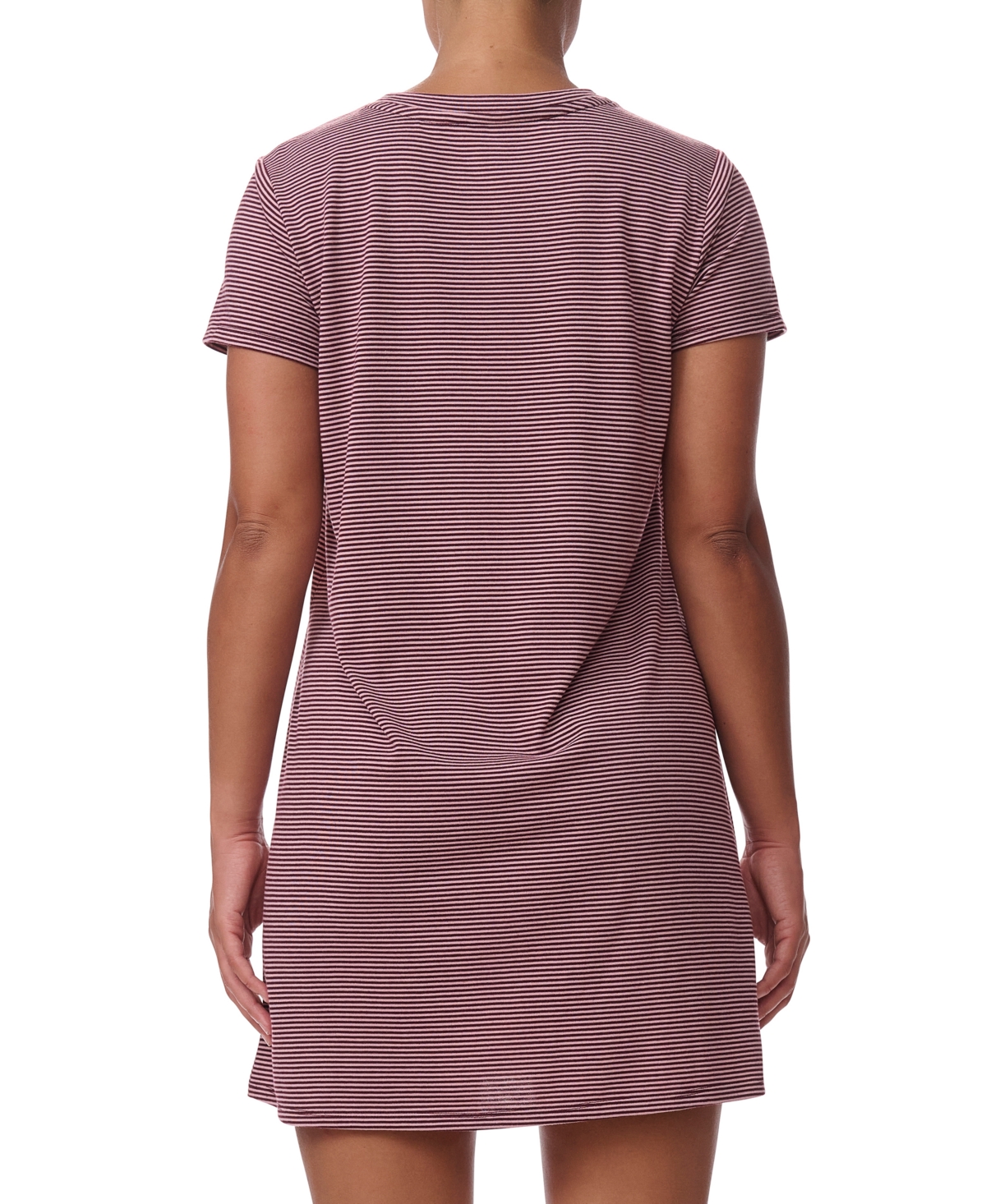Tommy Hilfiger Women's Short-sleeve Crewneck Sleepshirt In Sky Captain