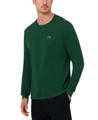 Men's Waffle-Knit Thermal Sleep Shirt
