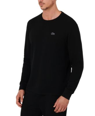 Men's Waffle-Knit Thermal Sleep Shirt