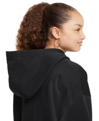 Girls' 7-16 Sportswear Club Fleece Oversized-Fit Hoodie