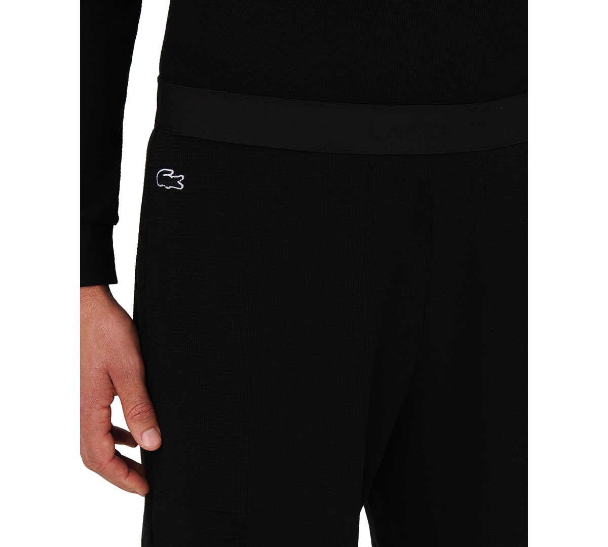 Lacoste Men's Thermal Pajama Shorts