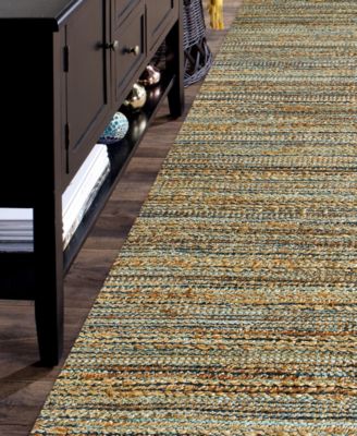 Nancy NATUR-337 2'6"x7'9" Runner Area Rug