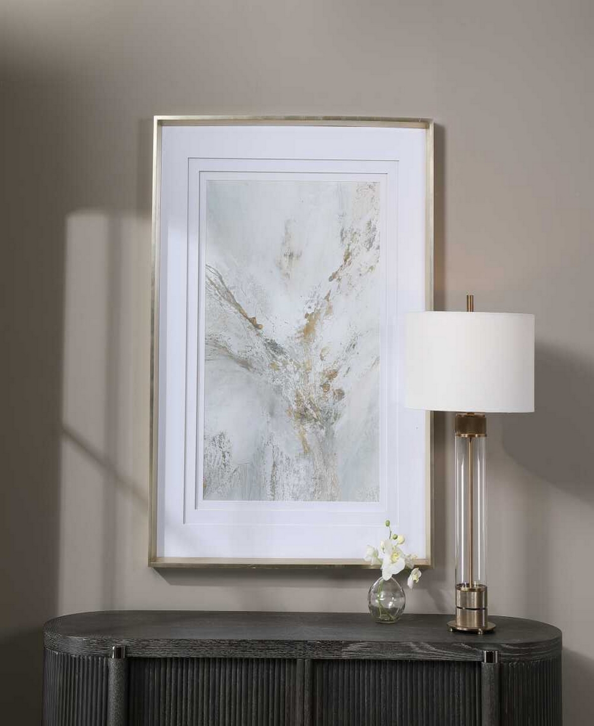 Uttermost Ethos Framed Print In Gray