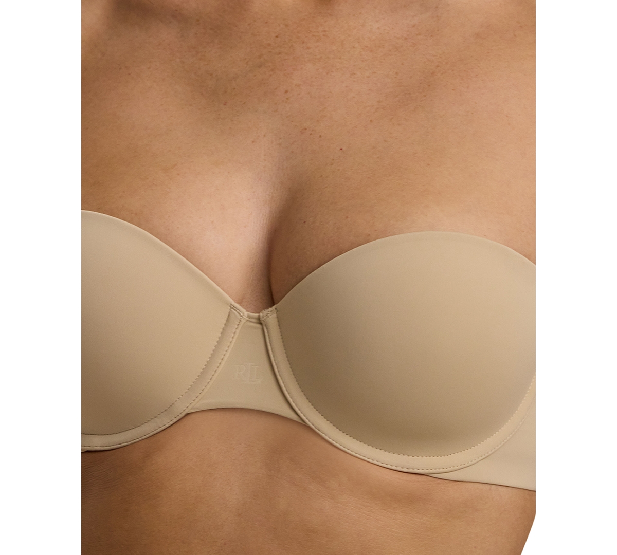Lauren Ralph Lauren Women's Luxe Smoothing Convertible Strapless Bra