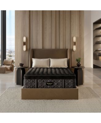 Beautyrest - Black&reg; Series Four 17.5" Firm Pillowtop Mattress Set - Twin XL