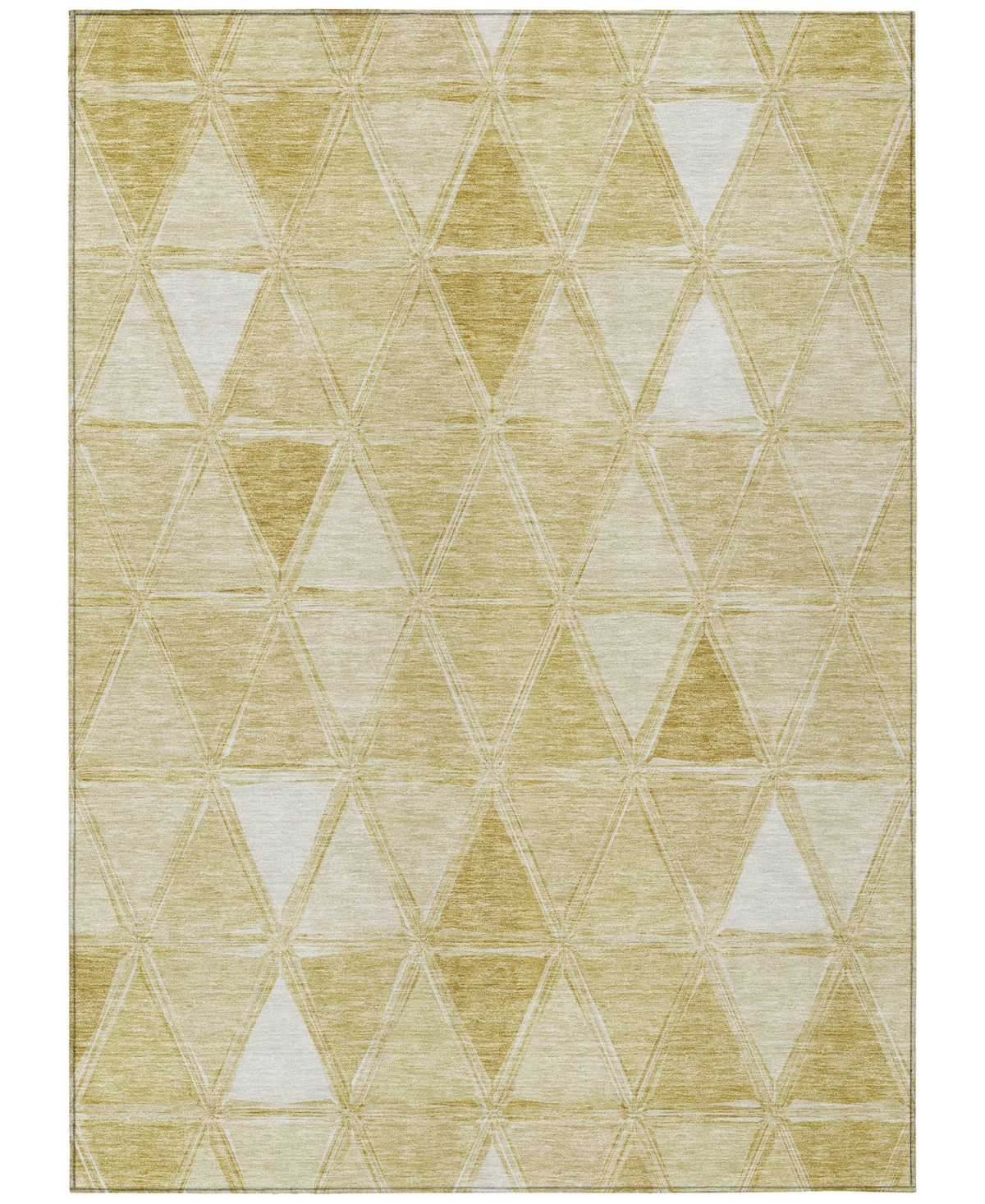 Addison Chantille Acn722 5'x7'6" Area Rug In Gold
