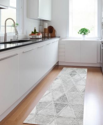 Chantille Machine Washable ACN722 2'3"x7'6" Runner Area Rug