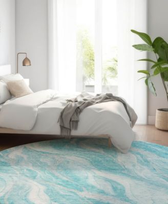 Addison Chantille Machine Washable ACN720 8'x8' Round Area Rug