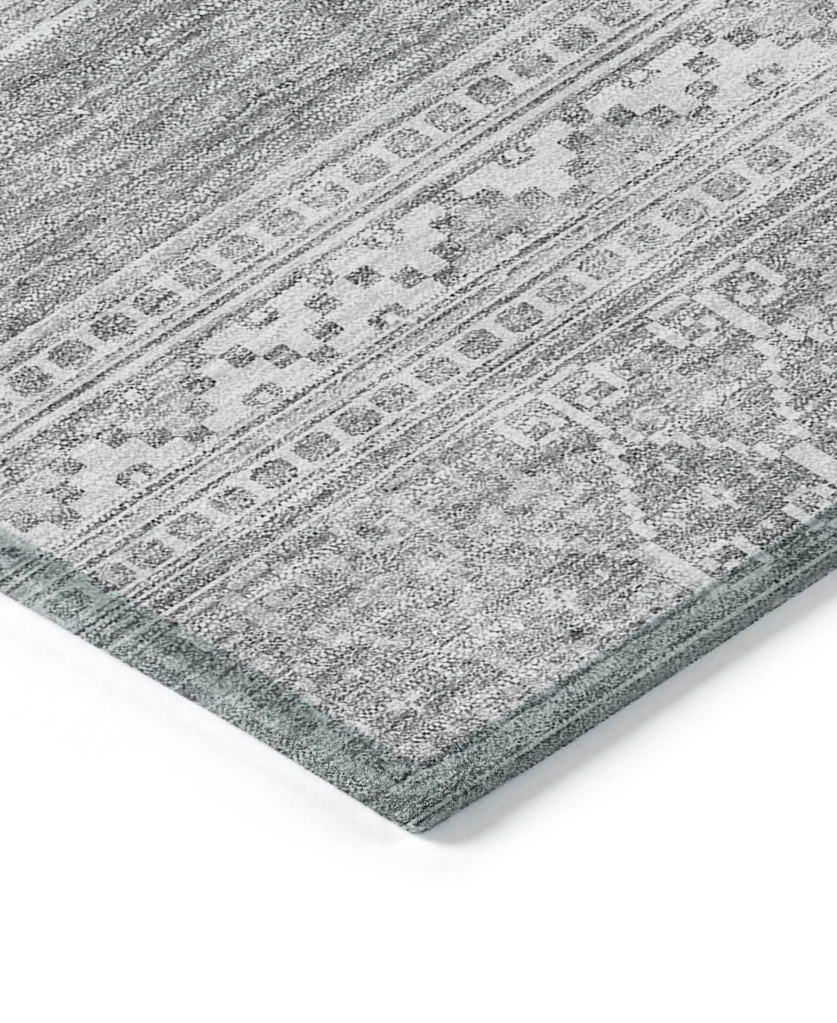 Addison Chantille Acn714 5'x7'6" Area Rug In Silver