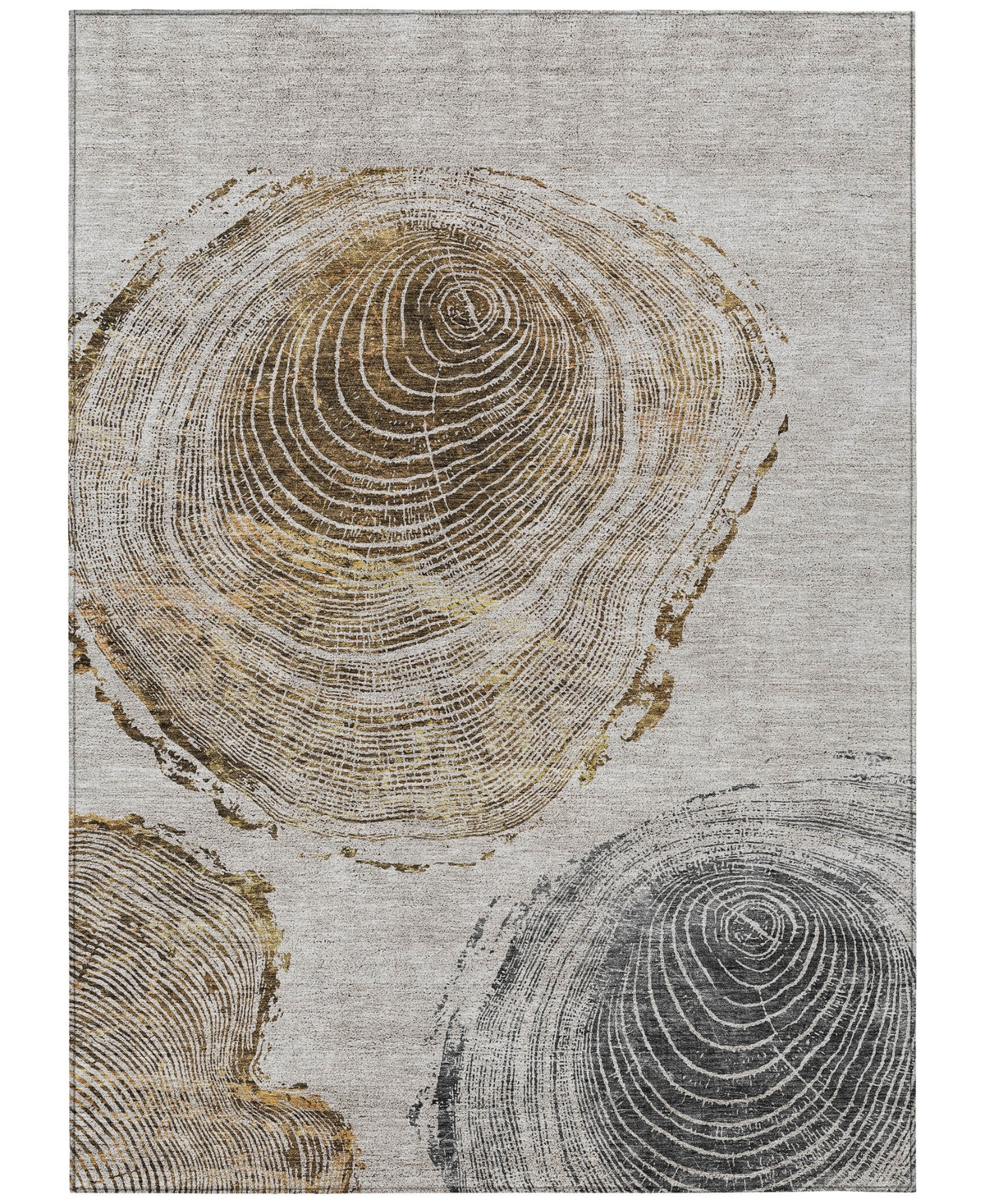 Addison Chantille Acn713 5'x7'6" Area Rug In Taupe