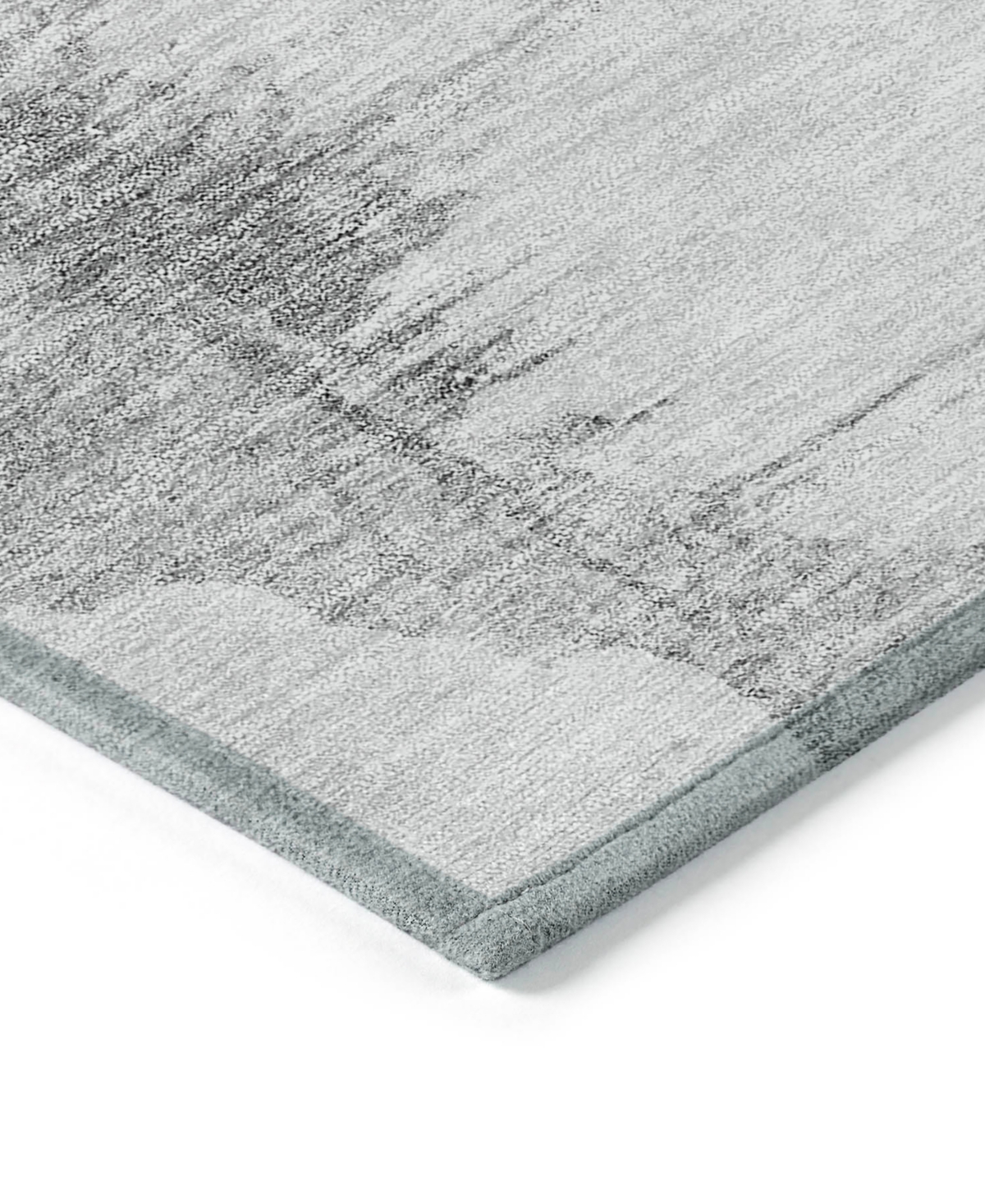 Addison Chantille Machine Washable Acn710 2'6"x3'10" Area Rug In Silver