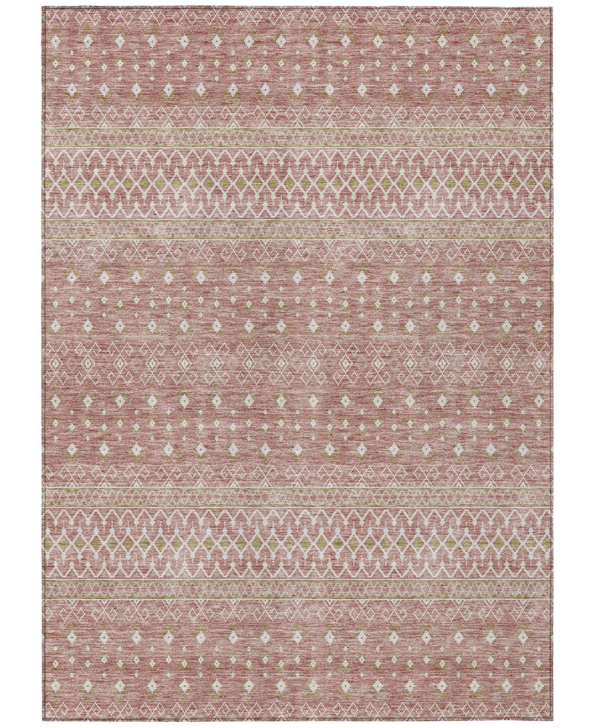 Addison Chantille Acn709 8'x10' Area Rug In Rose