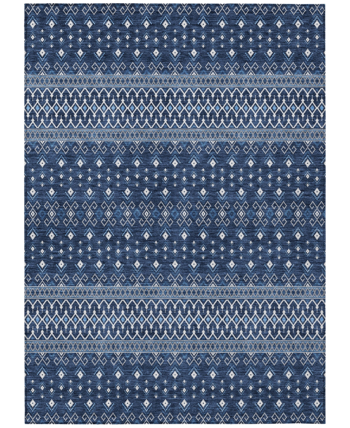 Addison Chantille Acn708 8'x10' Area Rug In Navy