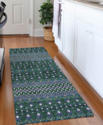 Chantille Machine Washable ACN708 2'3"x7'6" Runner Area Rug